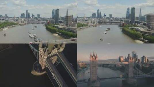 【合集】伦敦城市建筑景点高清在线视频素材下载