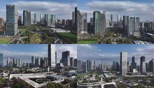 2024杭州钱江世纪城视频合集高清在线视频素材下载