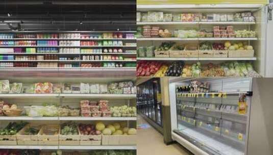 【合集】超市货架高清在线视频素材下载