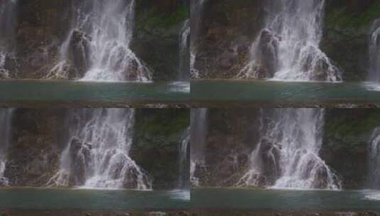 瀑布流水水资源液体高清在线视频素材下载