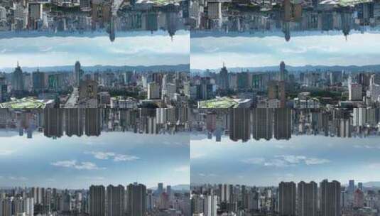 4K镜像城市 昆明大景高清在线视频素材下载