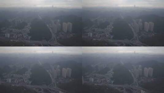贵州·贵阳·城市全景3高清在线视频素材下载