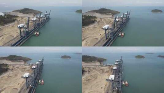 大湾区惠州港4高清在线视频素材下载