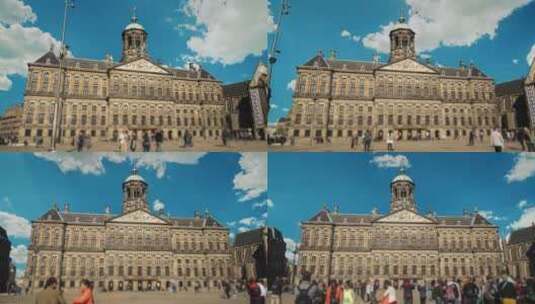 阿姆斯特丹皇宫酒店高清在线视频素材下载