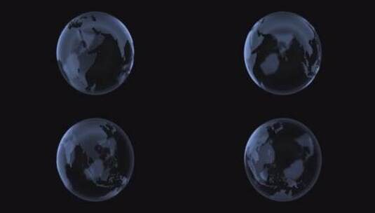 数字地球3科技地球 科技星球 云数据高清在线视频素材下载