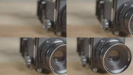 相机上的滑动特写镜头高清在线视频素材下载