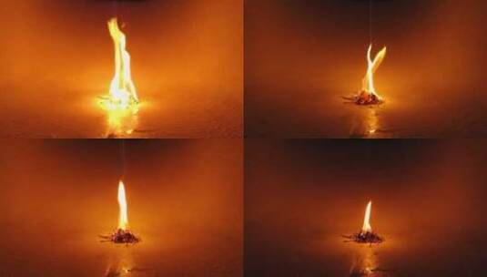 火焰 慢动作 热-温度 抽象高清在线视频素材下载