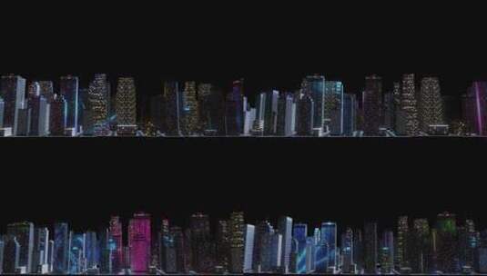 夜晚城市高清在线视频素材下载