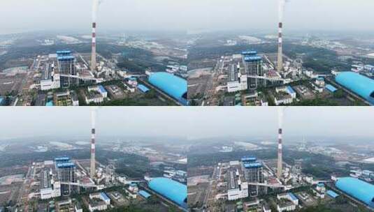 工业发电厂高清在线视频素材下载