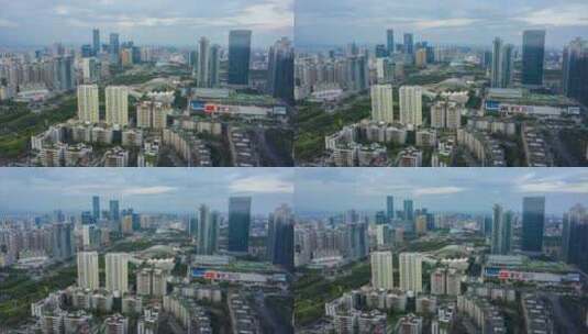 现代化城市 城市建筑道路交通高清在线视频素材下载