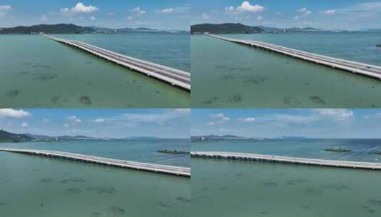 苏州太湖大桥航拍高清在线视频素材下载