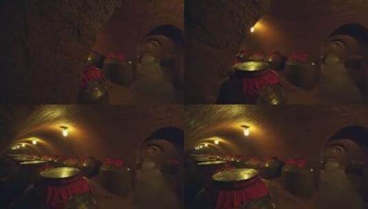 原创阿莱MiNi拍摄地下酒窖高清在线视频素材下载