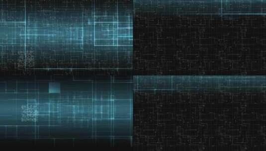 科技感线条网格特效高清在线视频素材下载