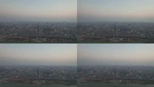 广东北海城市风光城市大景航拍高清在线视频素材下载