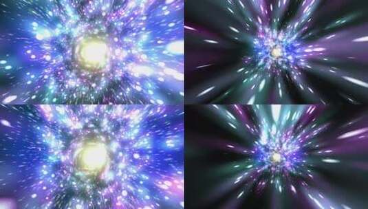 科技时空隧道 科技感隧道高清在线视频素材下载