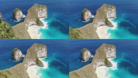 巴厘岛佩尼达岛苹果手机壁纸沙滩拍摄地高清在线视频素材下载