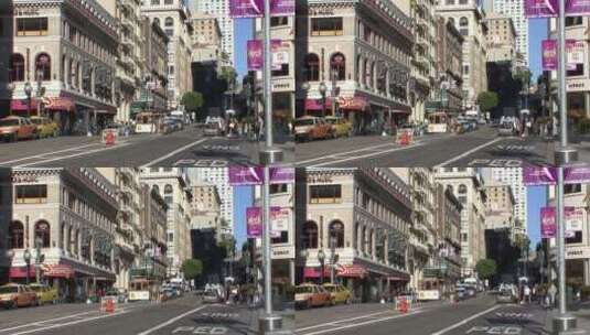 旧金山加利福尼亚大街高清在线视频素材下载
