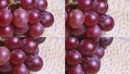 一串水果葡萄高清在线视频素材下载