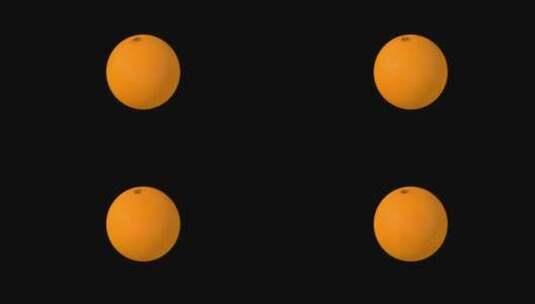 橙子切开慢镜头4k带通道高清在线视频素材下载