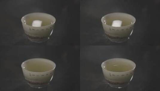 茶杯 器物 倒水高清在线视频素材下载