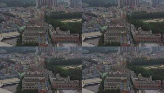 航拍深圳城市建筑设计高清在线视频素材下载