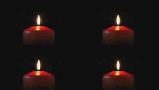幸福与哀思念的蜡烛烛光高清在线视频素材下载
