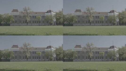 清华大学校园空镜 清华园高清在线视频素材下载