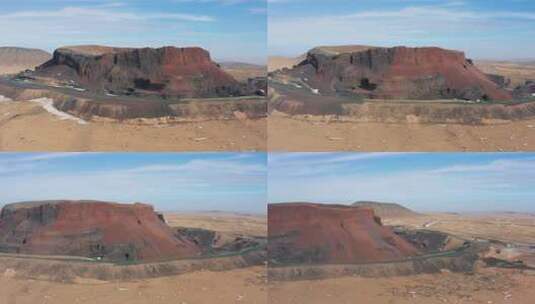 4k航拍内蒙古乌兰哈达火山高清在线视频素材下载