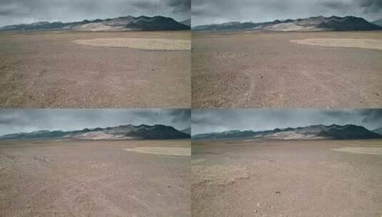 西藏旅游风光219国道公路高原广阔牧场高清在线视频素材下载