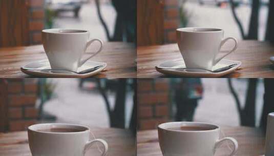 咖啡特写咖啡杯高清在线视频素材下载