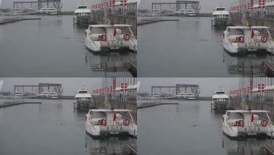 青岛奥林匹克帆船中心高清在线视频素材下载