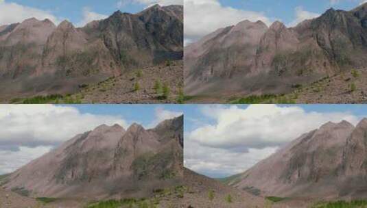 巍峨的高山高清在线视频素材下载