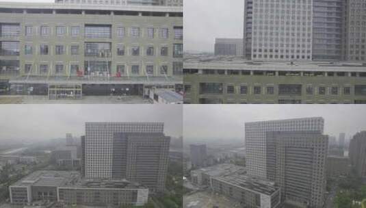 杭州下沙邵逸夫医院下沙院区高清在线视频素材下载