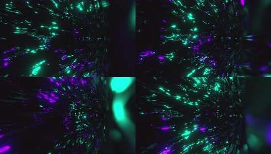 隧道史诗的3d运动循环抽象彩色未来螺旋隧高清在线视频素材下载