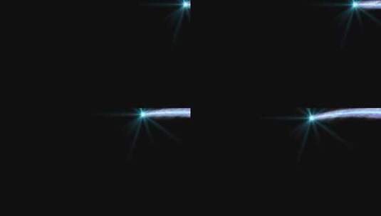 唯美彗星陨落高清AE视频素材下载