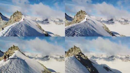雪山高清在线视频素材下载