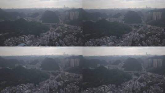 贵州·贵阳·城市全景5高清在线视频素材下载