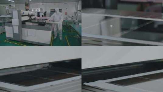 4k科技工业视频自动化切割玻璃设备电脑高清在线视频素材下载