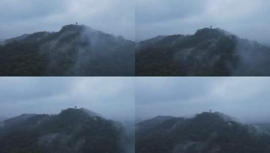 山地云雾缭绕高清在线视频素材下载