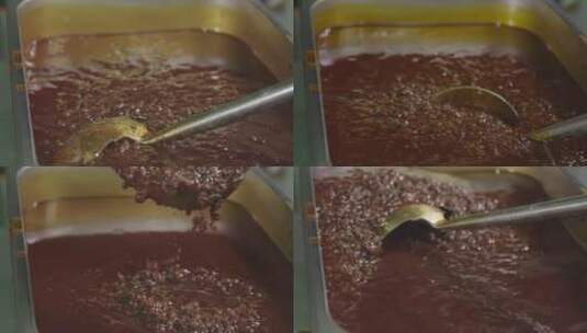 豆豉酱制作高清在线视频素材下载