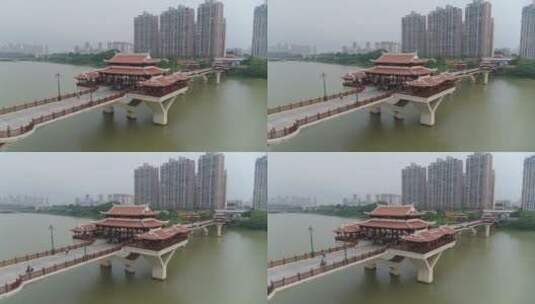 福建漳州南山桥高清在线视频素材下载