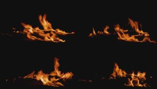 火元素 火焰特效 火焰蔓延 焚烧火海高清在线视频素材下载