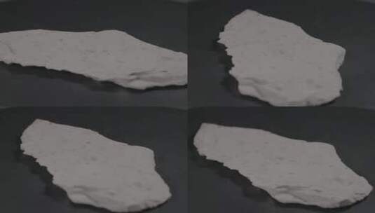 介壳灰岩贝化石LOG高清在线视频素材下载