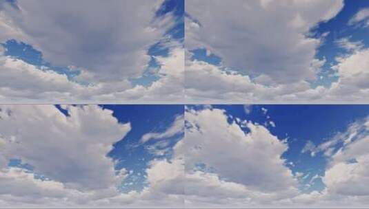 天空中云彩变化背景视频高清在线视频素材下载