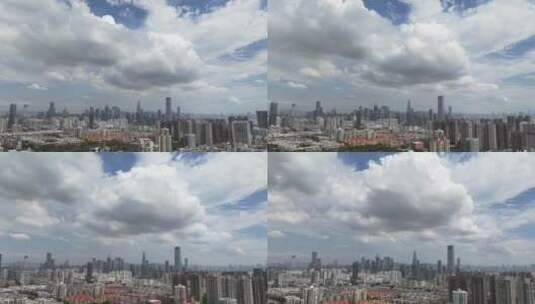 深圳南山区城市建筑移动延时高清在线视频素材下载