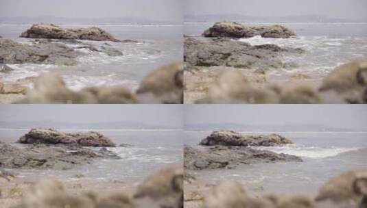 厦门鼓浪屿对面的无名孤岛1高清在线视频素材下载