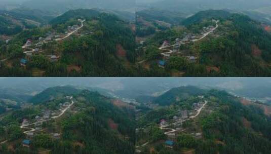 贵州黔东南少数民族村寨高清在线视频素材下载