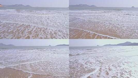 【原创】沙滩 波浪 浪潮 大海高清在线视频素材下载