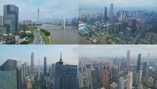 广州宣传片航拍高清在线视频素材下载
