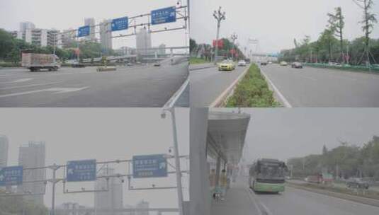 重庆鹅公岩桥头延迟摄影震撼车流高清在线视频素材下载